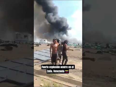 Fuerte explosión sucedió en una empresa de fuegos pirotécnicos en el Zulia. San Francisco
