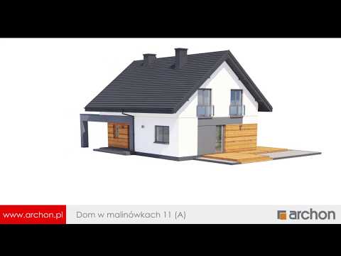 Dom w malinówkach 11 (A) – Komfortowy i tani w budowie I ARCHON+ Projekty Domów