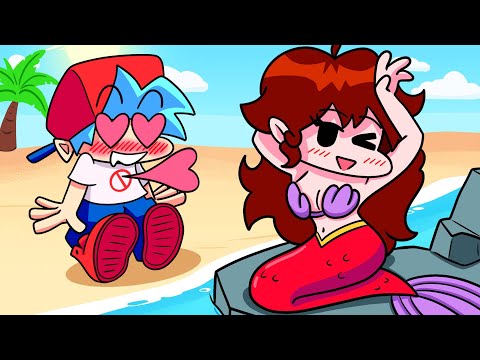 GIRLFRIEND TURNS INTO A MERMAID?! (Cartoon Animation)