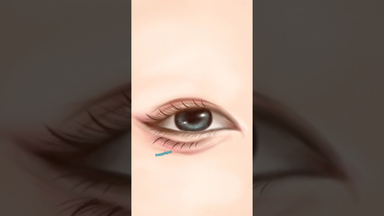 💜🩵#art #digitalart#artist#realisticdrawing #eyeart#ANTIai