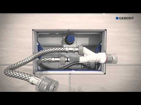 Geberit Sigma 70: монтаж