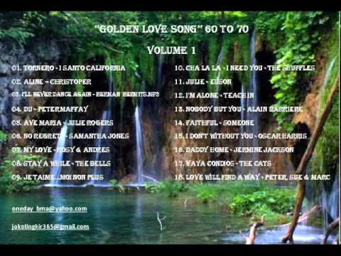 Golden love song 60 to 70 volume 1