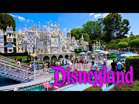 “IT’S A SMALL WORLD” Full Ride 4K POV - Disneyland 2025