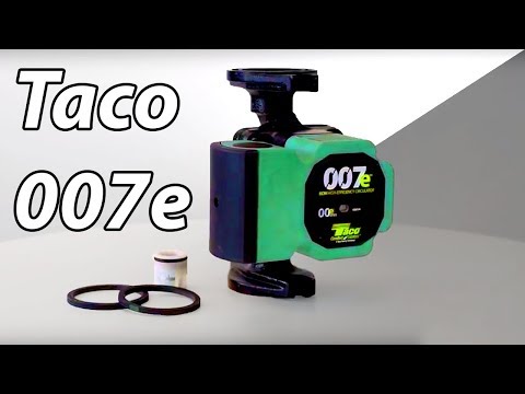 A closer look at the Taco 007e High-Efficiency Circulator Pump