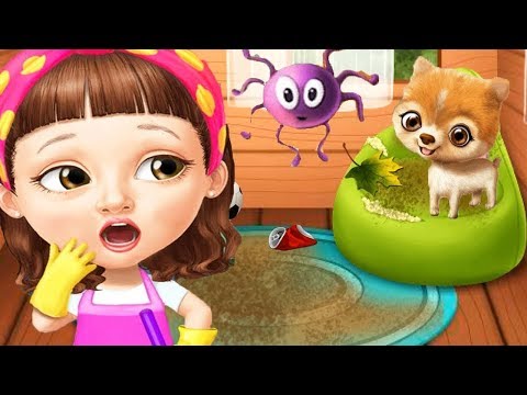 Fun Girl Care Kids Games - Sweet Baby Girl Cleanup Games - Play House Makeover, Pony Care & BBQ Fun