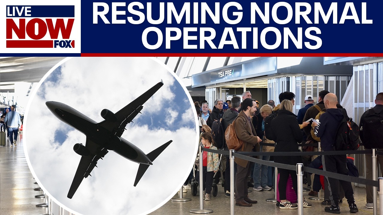 Airports shift to normal operations as shutdown ends, issues could linger