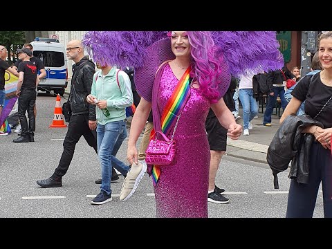 CSD Demo Hamburg Lange Reihe 5.08.2023