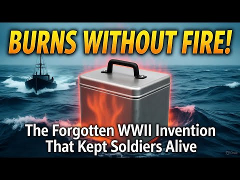 “The Secret WWII Stove That Burned Without Flame – The Survival Invention That Saved Thousands at Se