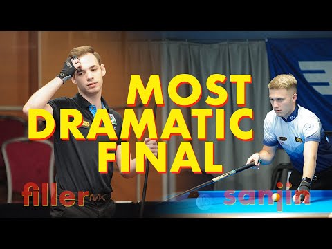 Most Dramatic Pool Final in History | J. Filler vs S. Pehlivanovic |  European Championships 9 Ball