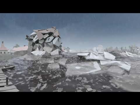 Kamenný most v Písku - 3D rekonstrukce historické podoby a povodeň 1768