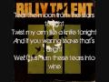 Billy Talent - Tears into wine with Lyrics 