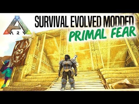 BASEN BEGYNDER! - ARK Survival Evolved Ep 6 (Primal Fear Mod Scorched Earth)
