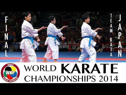 Final Female Team Kata JAPAN. 2014 World Karate Championships | WORLD KARATE FEDERATION