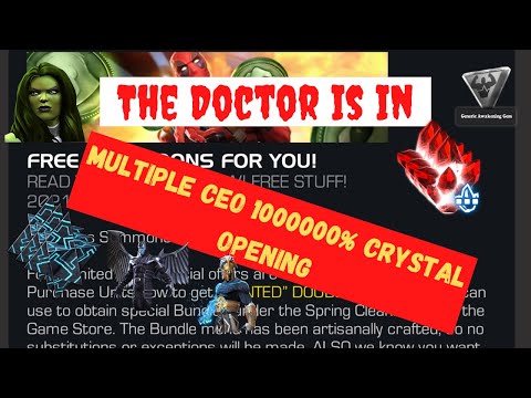 CEO 1000000% Crystal Opening From Spring Cleaning Event Marvel Contest of Champions
