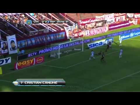Gol Cristian Canuhé Lanús 0-3 Atlético Rafaela