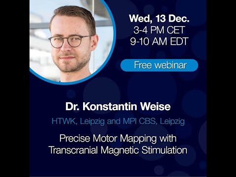 ANT Neuro Webinar - Precise Motor Mapping with Transcranial Magnetic Stimulation
