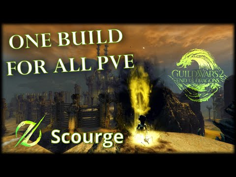 Guild Wars 2 Condition Scourge – Easy PvE Build Guide (34k+ DPS)