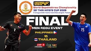 Download lagu M128 FINAL MEN REGU - PHILIPPINES vs THAILAND - ISTAF WORLD SEPAKTAKRAW CHAMPIONSHIP 39th KING'S CUP mp3