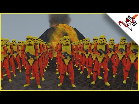 VOLCANO TROOPERS ARMY - Star Wars: Galaxy at War MOD
