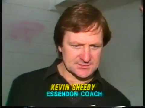 1984 - Kevin Sheedy post match interview - Rd 14 Essendon vs Melbourne - AFL VFL Football