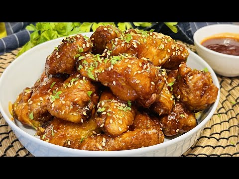 ALITAS BBQ SIN HORNO NI ACEITE | RECETA FÁCIL EN AIR FRYER
