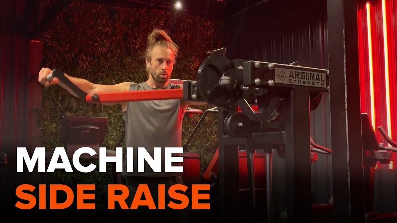 Machine Lateral Raise demonstration video