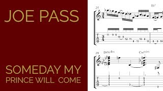 Joe Pass - Someday My Prince Will Come (Transcription)