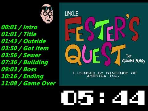 fester's quest nes walkthrough