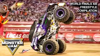 THROWBACK: World Finals XIII Freestyle Compilation | Monster Jam