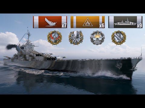 Ein Super-Schlachtschiff, Endlose Salven, Keine Überlebenden!