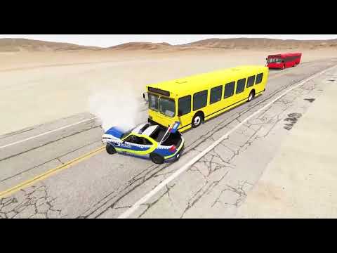 Impossible Speed Bump Rail Tracks Vs Trains Crossing -