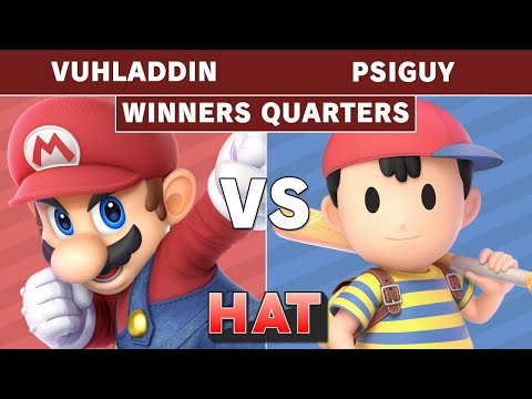 HAT 77 - Vuhladdin (Mario) Vs. W8 | PSIguy (Ness) Winners Quarters - Smash Ultimate