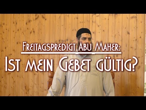 IST MEIN GEBET GÜLTIG? mit Abu Maher am 13.07.2018 in Braunschweig