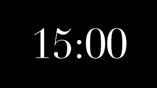 Countdown Timer for 15 minutes