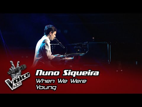 Nuno Siqueira - "When We Were Young" | 3rd Live Show | The Voice Kids