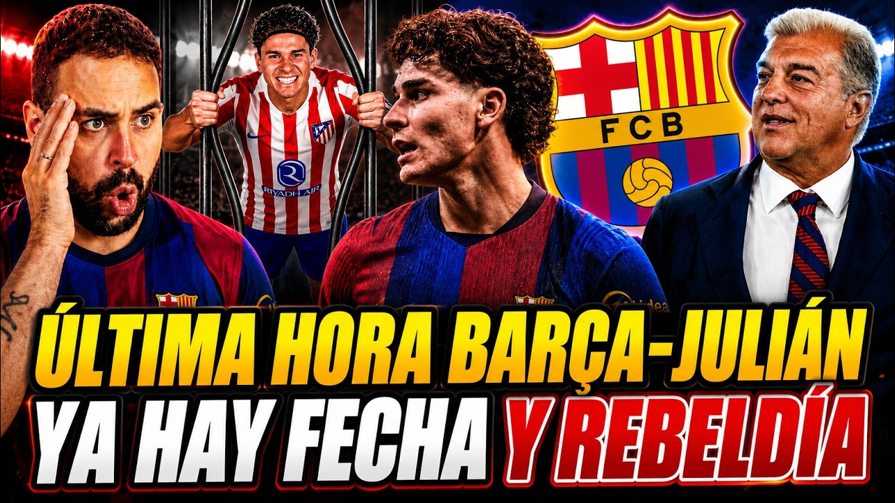 🚨¡Se DESTAPA TODO! FECHA para JULIÁN ÁLVAREZ y REBELDÍA ¡Se ACERCA el FINAL del CULEBRÓN!