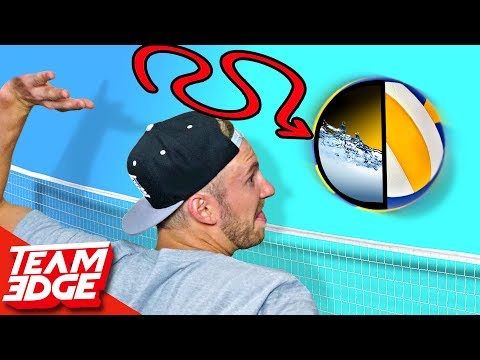 Water Filled Volleyball Challenge!!