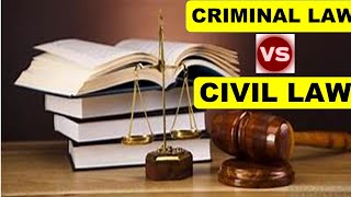CIVIL LAW और CRIMINAL LAW में क्य�