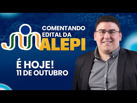 Comentários Edital - ALEPI