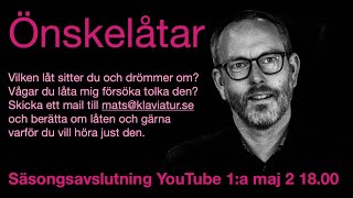 Önskelåtar - Säsongsavslutning