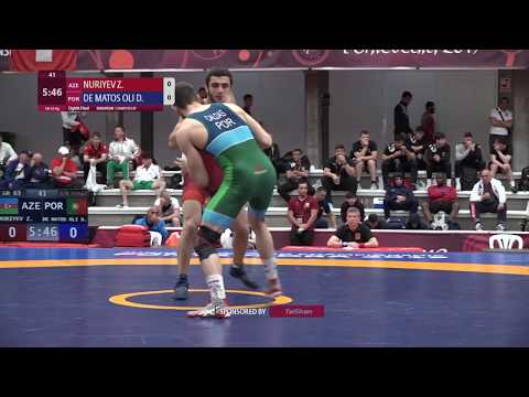 1/8 GR - 63 kg: Z. NURIYEV (AZE) v. D. DE MATOS OLI (POR)