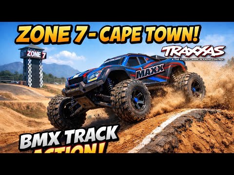 Bashing the Traxxas Maxx V2 at Zone 7! HUGE Jumps, Backflips & Cape Town RC Action