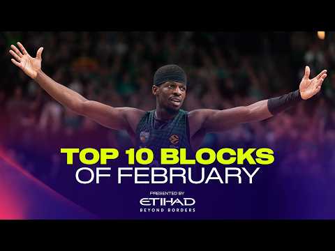 Top 10 Blocks | OUT OF NOWHERE WITH THE REJECTION | FEBRUARY | EuroLeague Basketball 2025-26