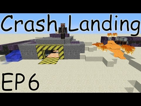 Let's Play : Modded Minecraft : Crash Landing : Ep 6 : Walking Nightmare