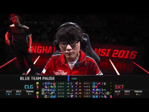 [2016 S6 MSI] Finals - CLG vs SKT - Game 3 - League of Legends - 1080p