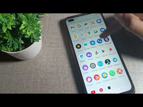 How to change Font Size in realme x50 pro phone, change font size
