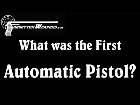What was the First Automatic Pistol?