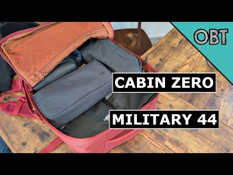 Cabin Zero Military 44 Comparison and Packing Demo