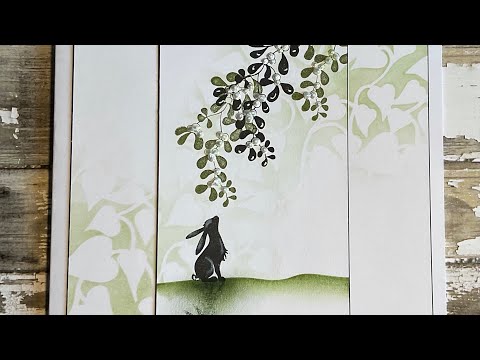 Pipin and the Mistletoe by Jo Rice #laviniastamps