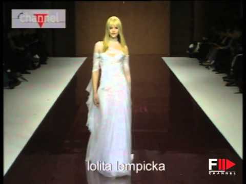 "Lolita Lempicka   Michel Klein" Autumn Winter 2001 Bridalwear Paris & Rome by FashionChannel